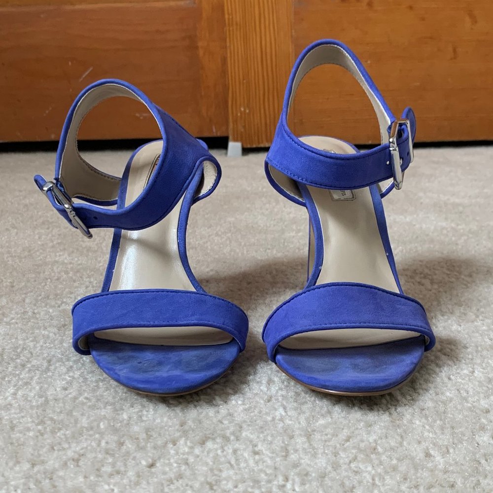 Indigo Strappy Heels